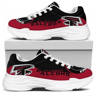 Women's Atlanta Falcons Edition Chunky Sneakers With Line 004 Women's Atlanta Falcons Edition Chunky Sneakers With Line 004